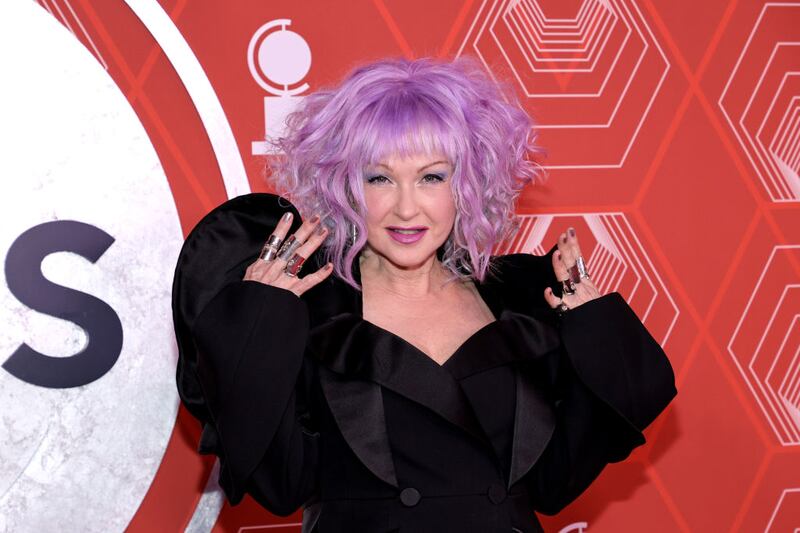 NEW YORK, NEW YORK - SEPTEMBER 26: Cyndi Lauper attends the 74th Annual Tony Awards at Winter Garden Theater on September 26, 2021 in New York City. (Photo by Jamie McCarthy/Getty Images for Tony Awards Productions)