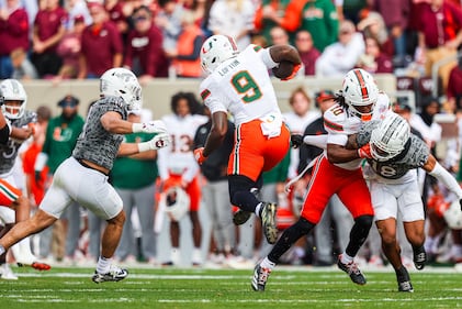 Miami Hurricanes Virginia Tech ACC